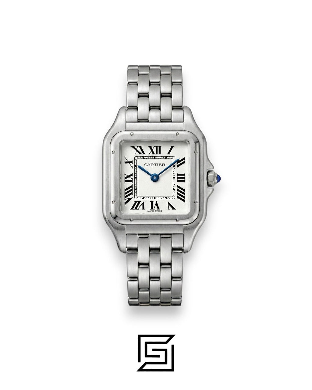 Cartier Santos Stainless Steel White Dial – Japanese Automatic Movement (25mm)