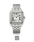 Cartier Santos Stainless Steel White Dial – Japanese Automatic Movement (30mm)
