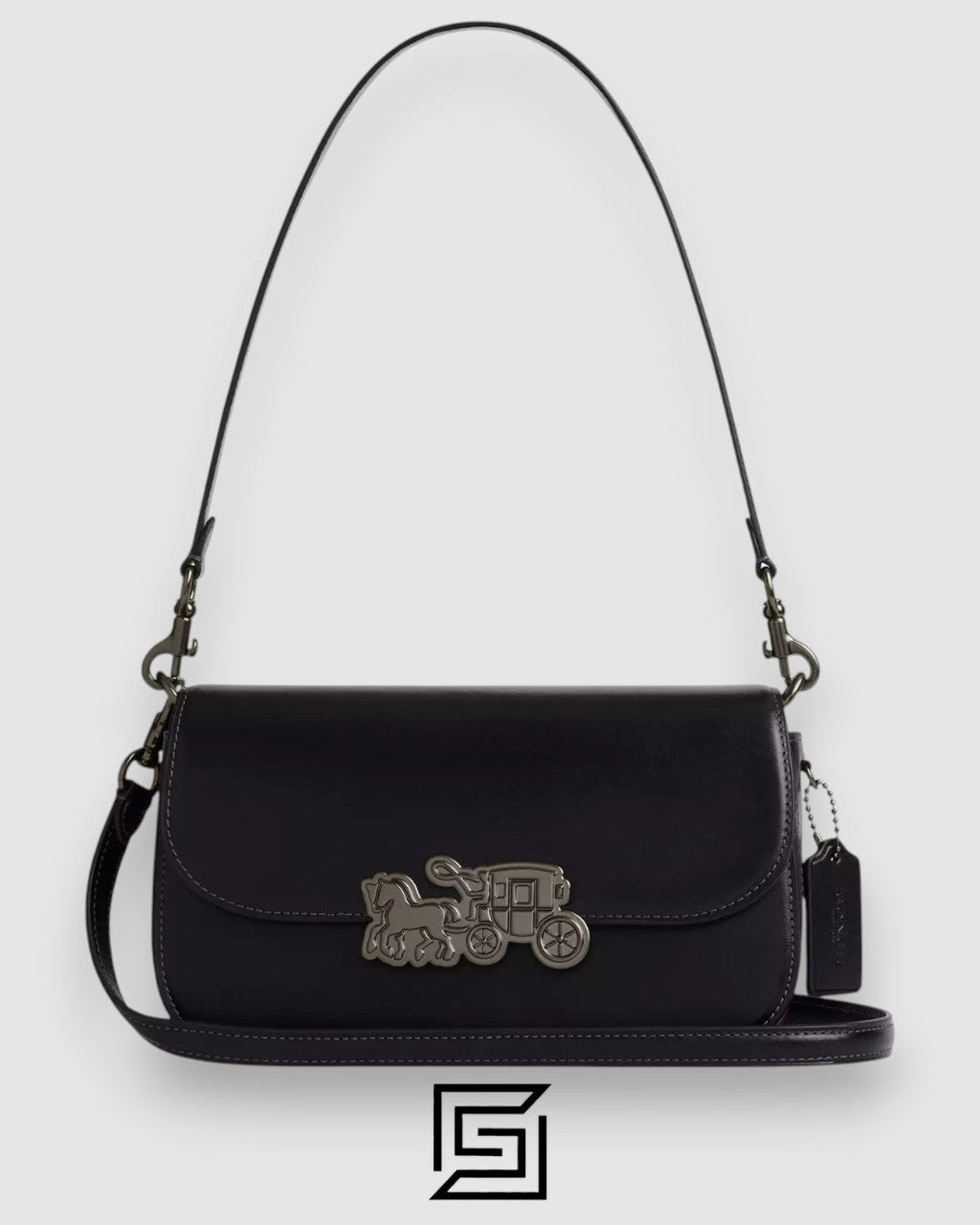 Coach Harper Shoulder Bag Black Style Number CE65