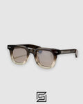 Jacques Marie Mage VENDOME Sunglasses - brown tow tone -brown