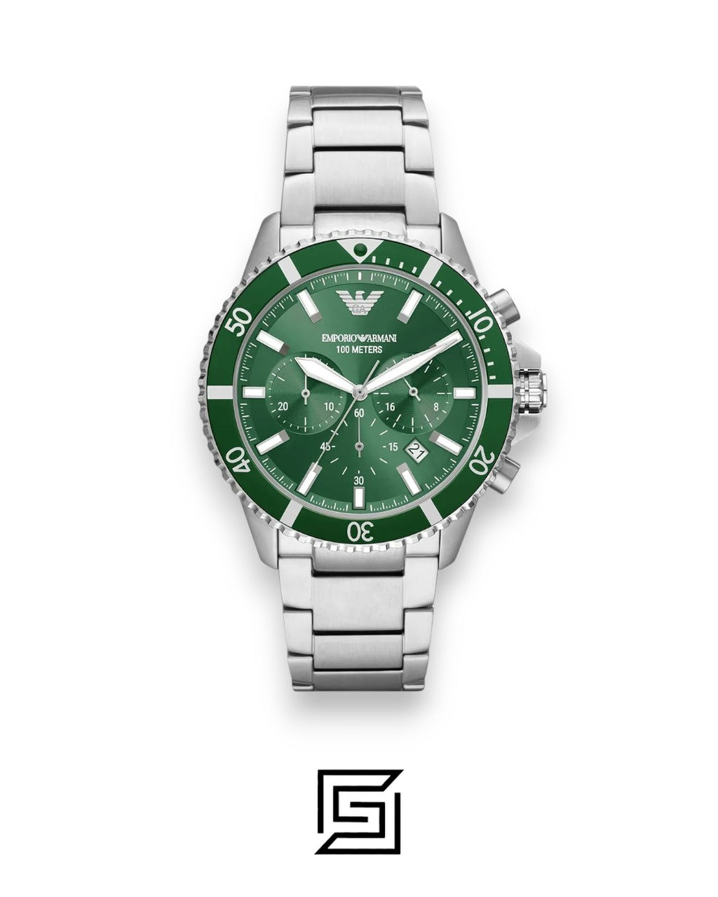 Emporio Armani AR11500 Men's Green Dial Watch