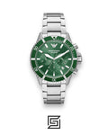 Emporio Armani AR11500 Men's Green Dial Watch