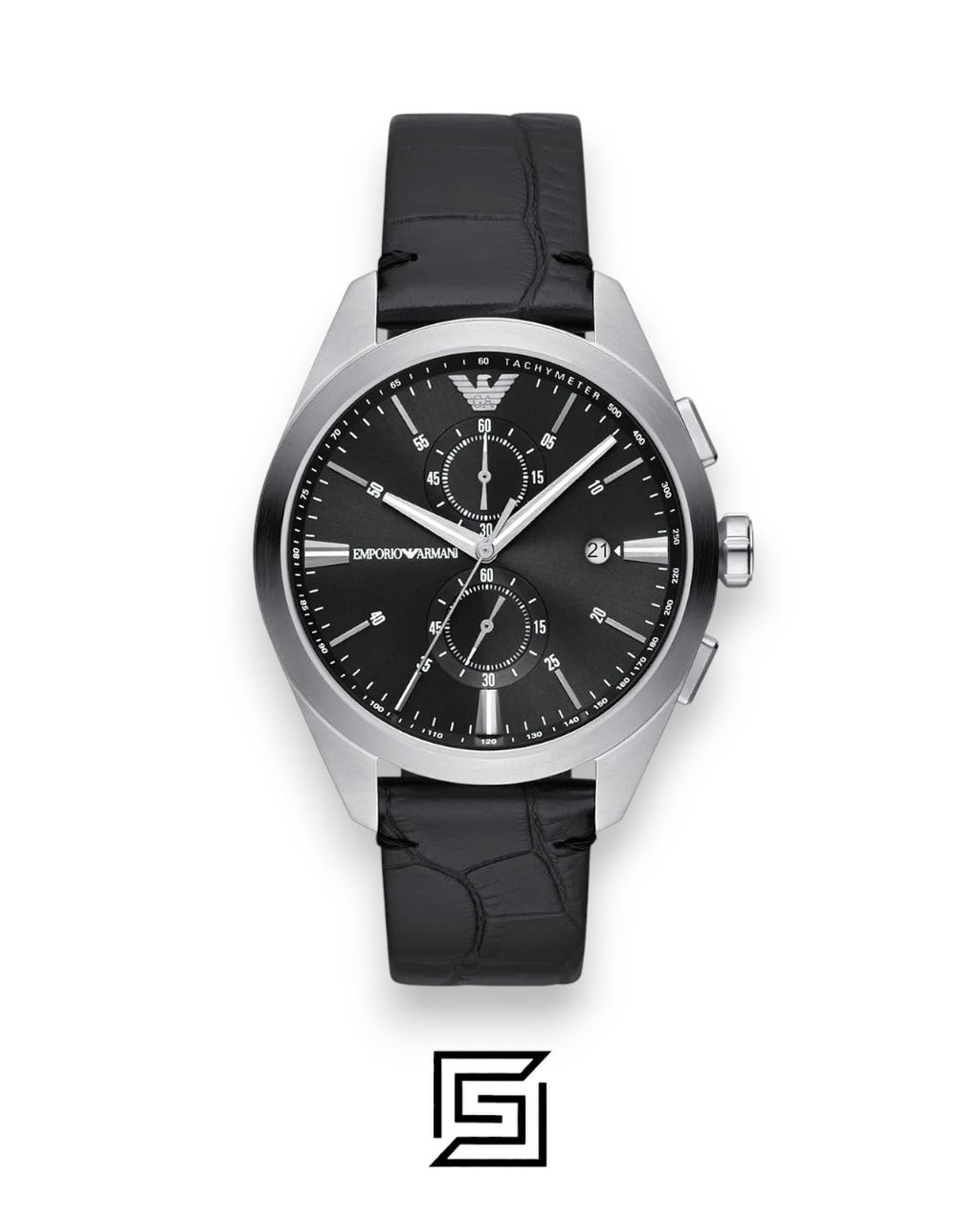 Emporio Armani AR11542 Black Dial Men's Chronograph Watch