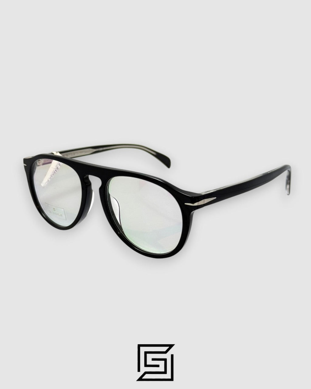 David Beckham DB7009/S 807IR Optical Glasses - Black Acetate Frame