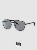 Ray Ban RB3688 Sunglasses Unisex - black