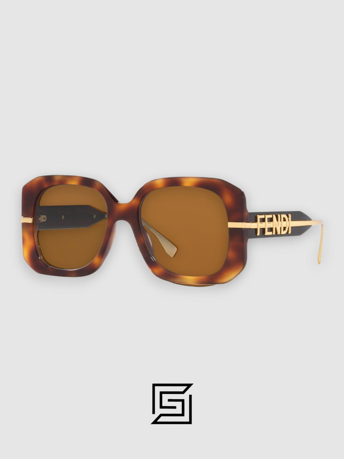 FENDI FE40065 Sunglasses Women - tiger