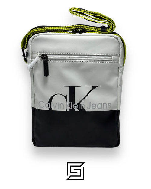 Ck Cross Bag Bg4-572 White - Black