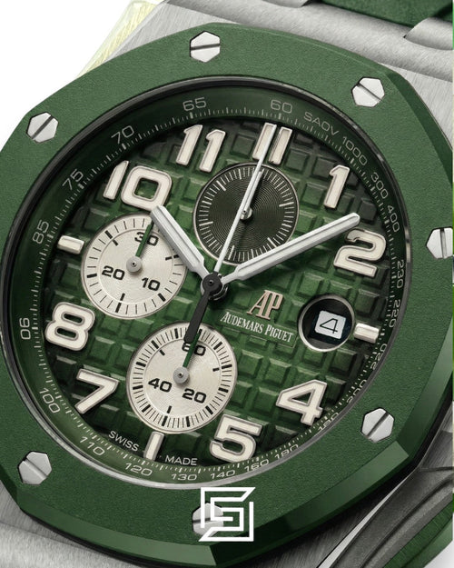 AP Royal Oak Offshore Chronograph Green Dial 42mm