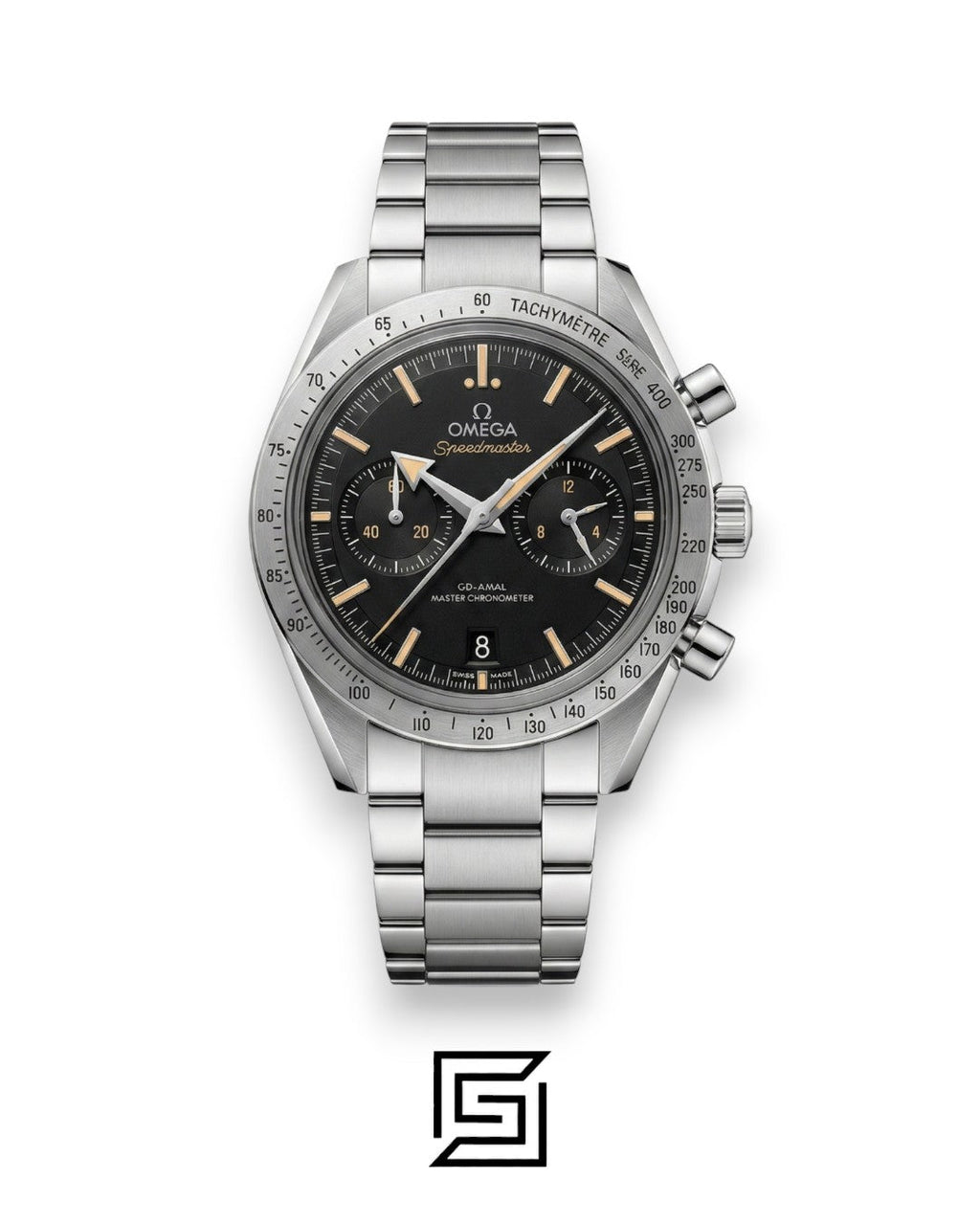 Omega Speedmaster Dark Side of the Moon – Black Dial & Silver Bezel