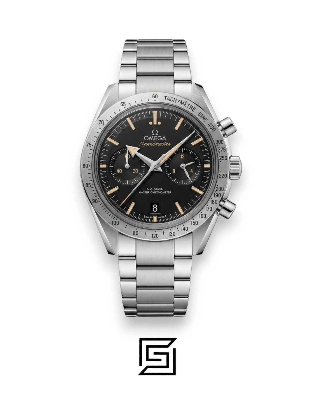 Omega Speedmaster Dark Side of the Moon – Black Dial & Silver Bezel