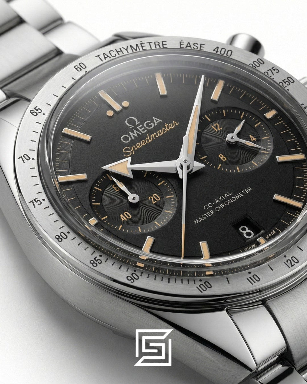 Omega Speedmaster Dark Side of the Moon – Black Dial & Silver Bezel