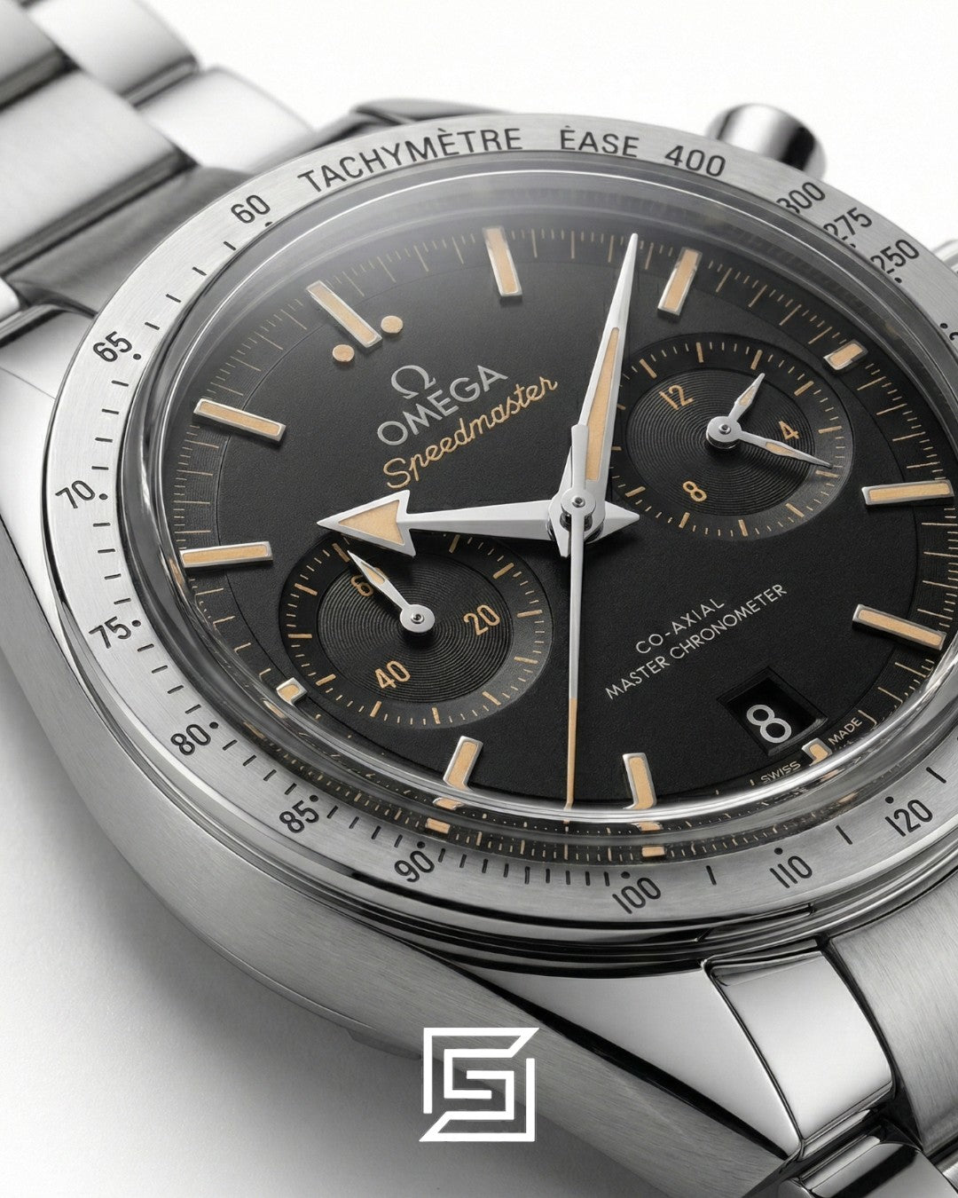 Omega Speedmaster Dark Side of the Moon – Black Dial & Silver Bezel