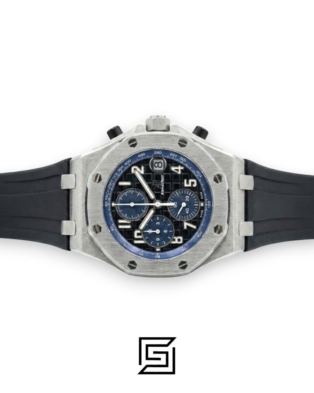 Audemars Piguet Royal Oak Offshore Chronograph – Black Dial – Rubber Strap – Japanese Quartz