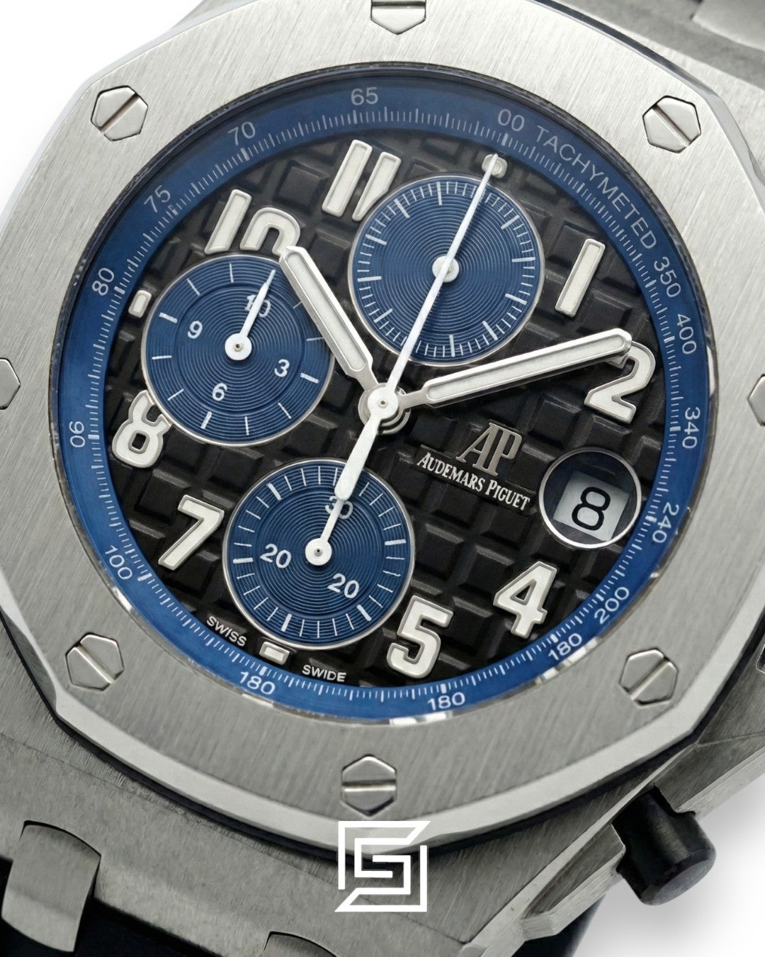 Audemars Piguet Royal Oak Offshore Chronograph – Black Dial – Rubber Strap – Japanese Quartz