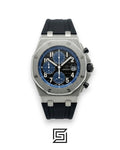 Audemars Piguet Royal Oak Offshore Chronograph – Black Dial – Rubber Strap – Japanese Quartz