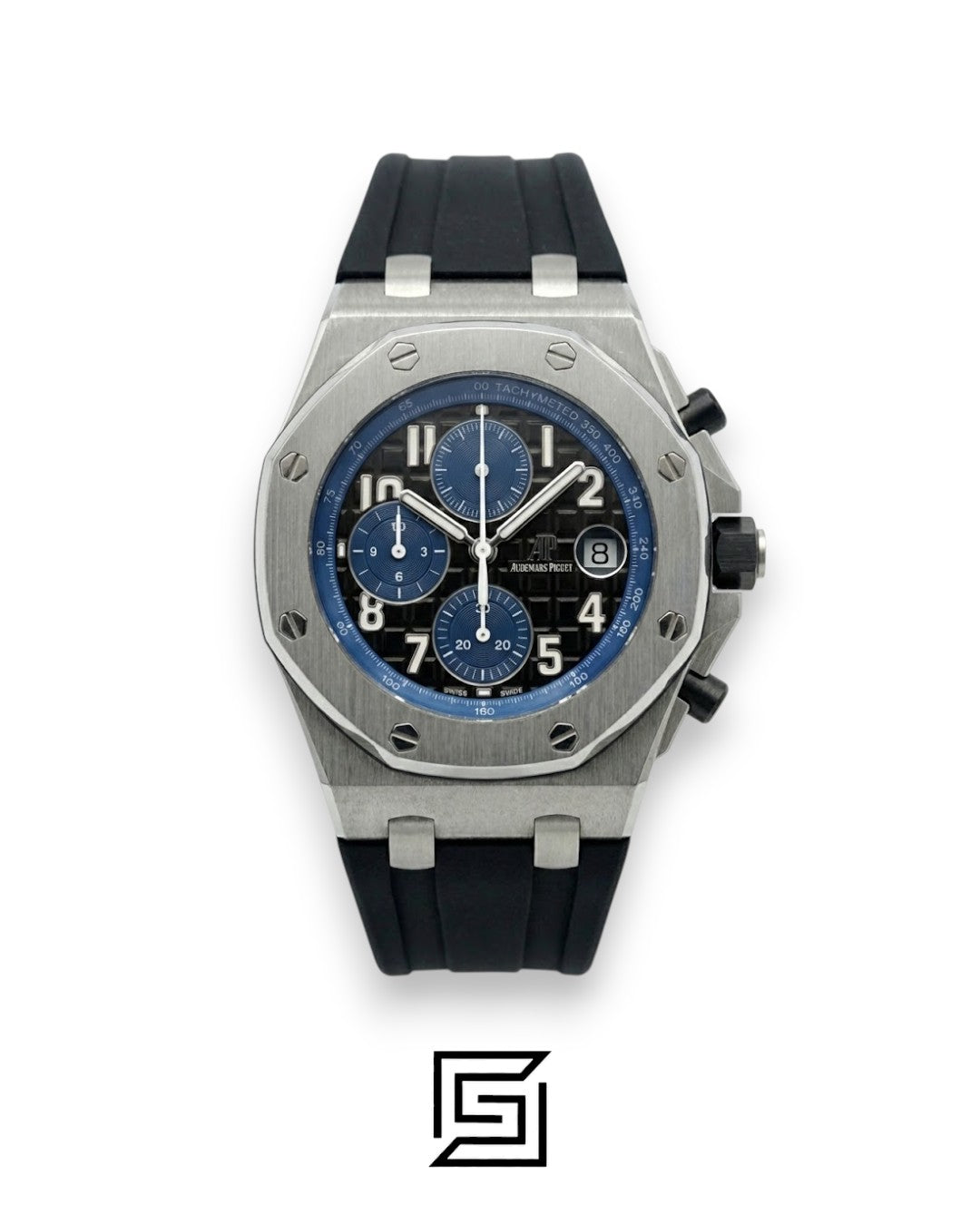 Audemars Piguet Royal Oak Offshore Chronograph – Black Dial – Rubber Strap – Japanese Quartz