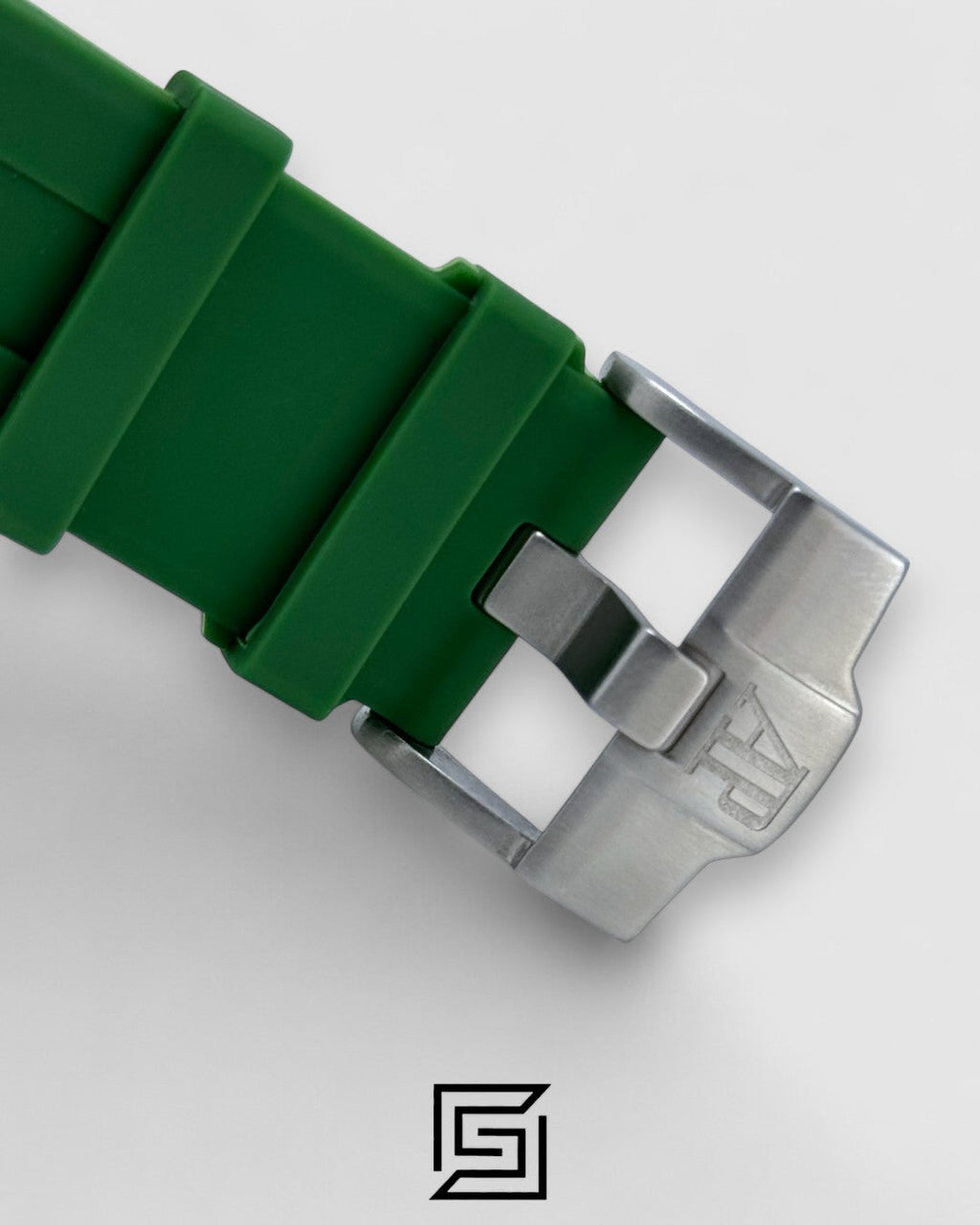 J03168-R AUTOMATIC FLAT-R/GREEN - GREEN- SILVER