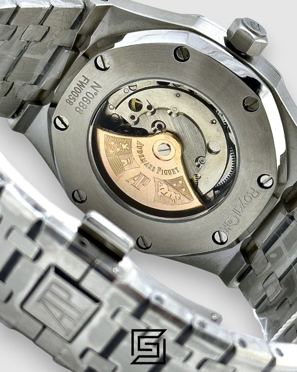 ROYAL OAK MEN FW0058 AUTOMATIC FLAT-M/SILVER X BLUE