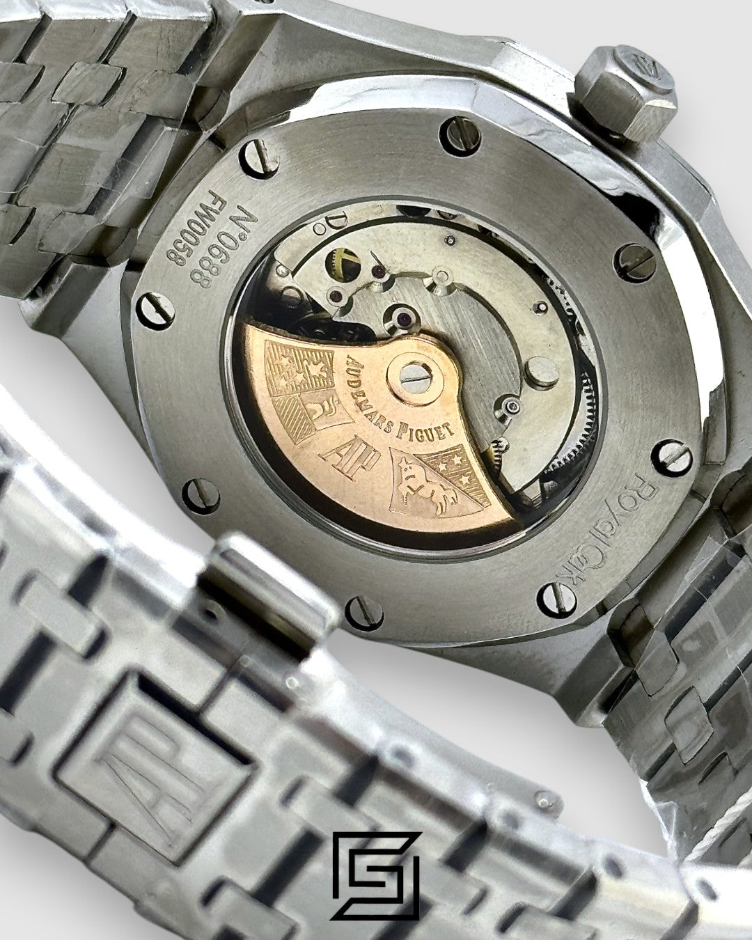 ROYAL OAK MEN FW0058 AUTOMATIC FLAT-M/SILVER X BLUE