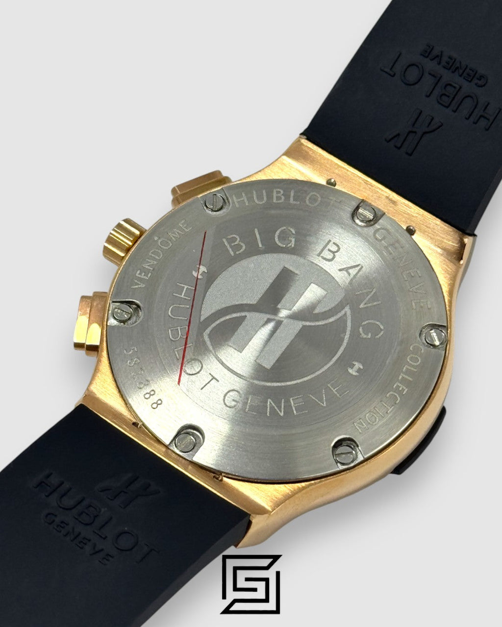 BIG BANG WOMEN NUMBERS WHITE DIAMOND-R/BLACK - WHITE - ROSE