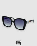 Burberry BE4281 Sunglasses Women - BLACK-BLUE