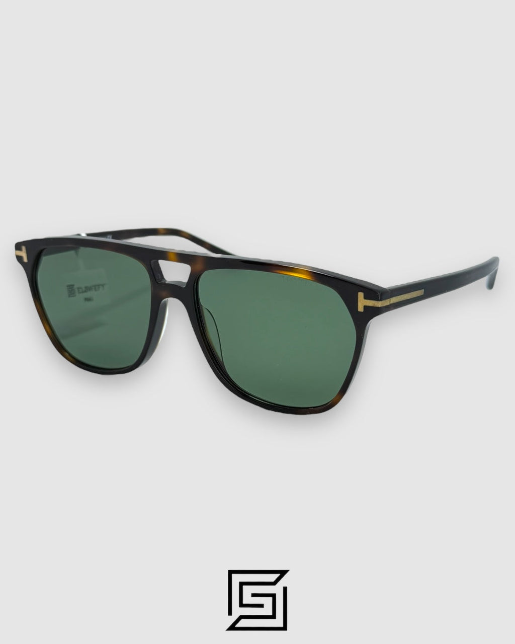 TOMFORD TF0679 Sunglasses For Unisex - TIGER-GREEN