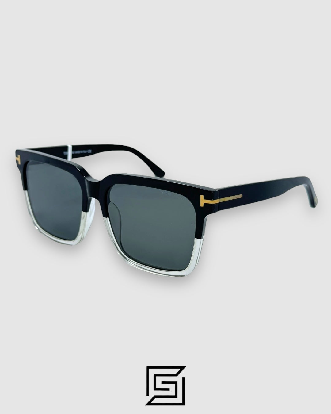TOMFORD TF0952 Sunglasses For Unisex - HALF BLACK -BLACK