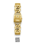 GUESS Ladies Gold Tone Analog Watch GW0603L2