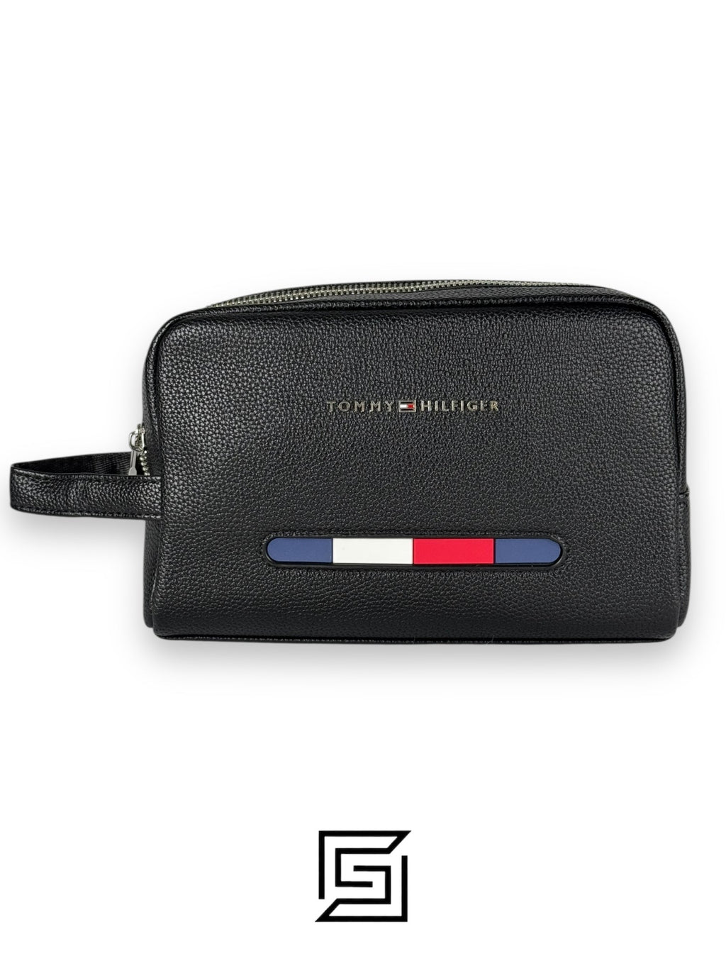Tommy Handbag BOX Tommy MIDDLE LINE LEATHER BG4-81/BLACK