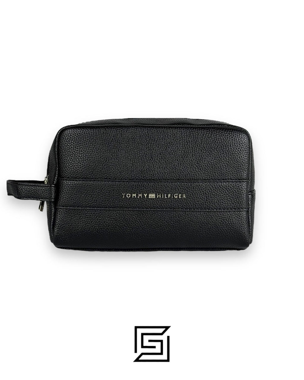 Tommy Handbag BOX Tommy METAL LOGO on middle/BLACK