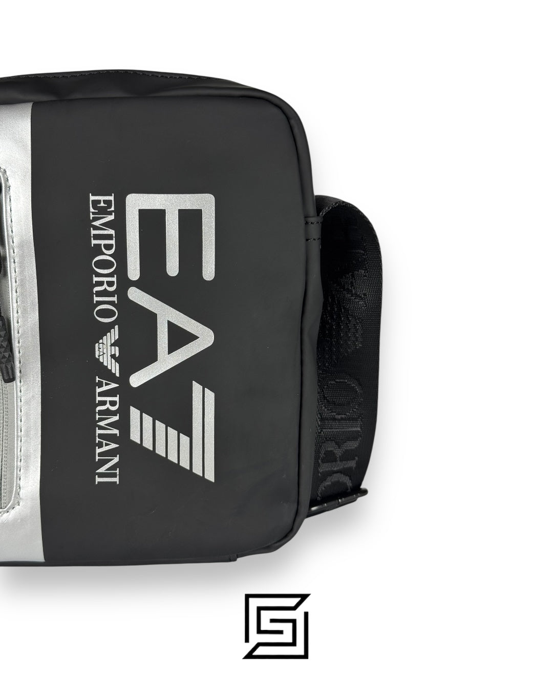 EA10004 CROSS BAG BLACK SILVER