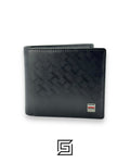 TOMMY SINGLE WALLET W TH SMALL PRINT SOFT PATTERN METAL LOGO/BLACK