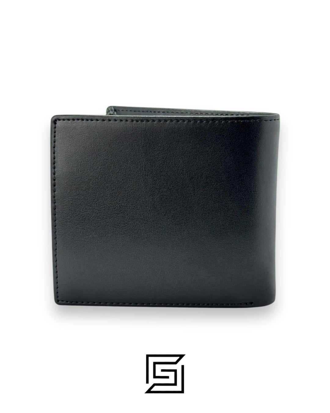 TOMMY SINGLE WALLET SOFT PATTERN GREY LABEL WITH SIGNATURE LOGO/BLACK