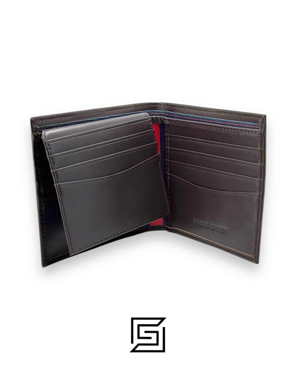 SET BELTS AND WALLET BROWN WALLET WITH LOGO ON RIGHT BROWN BELT