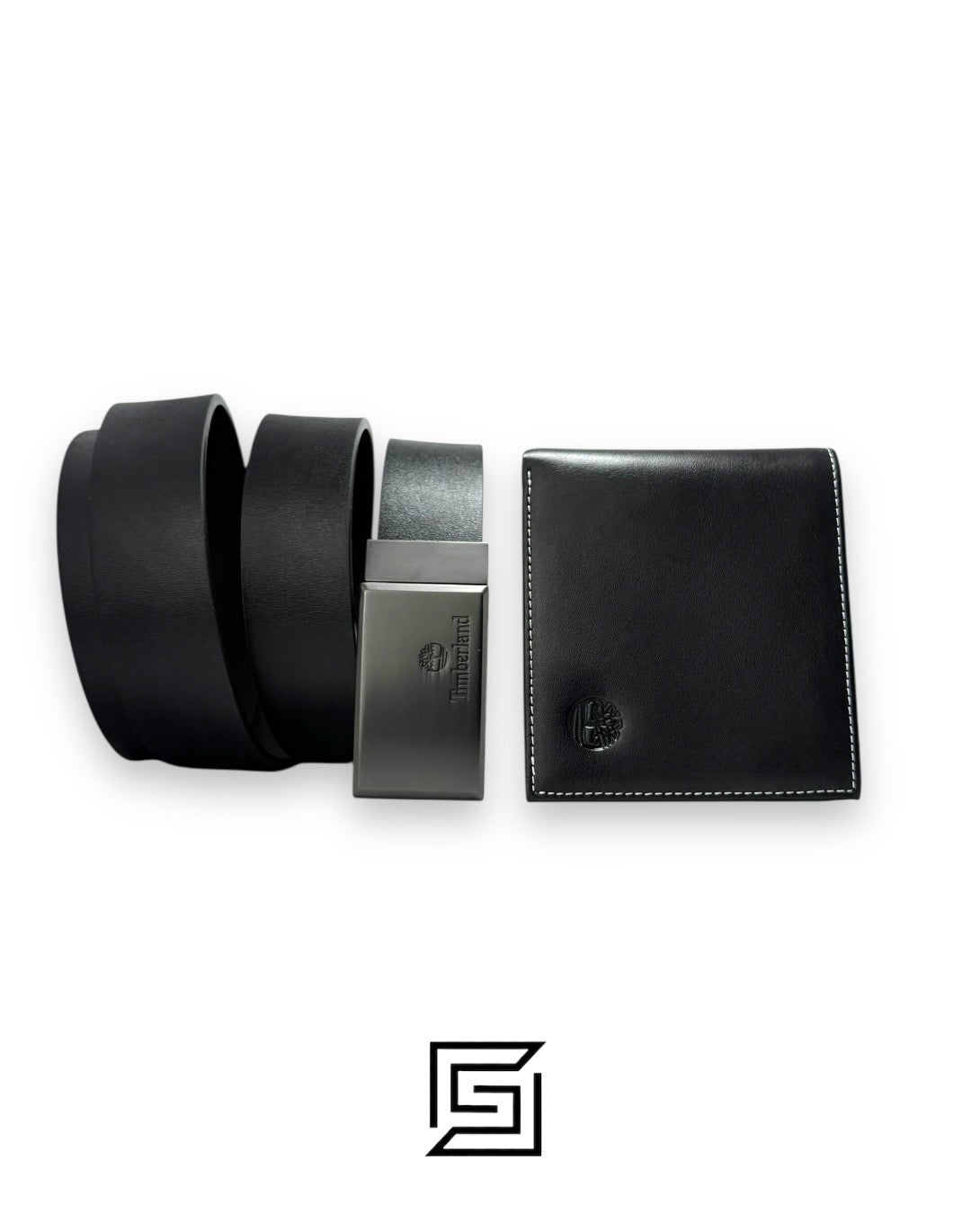 Set Passcase Wallet with Black Belt