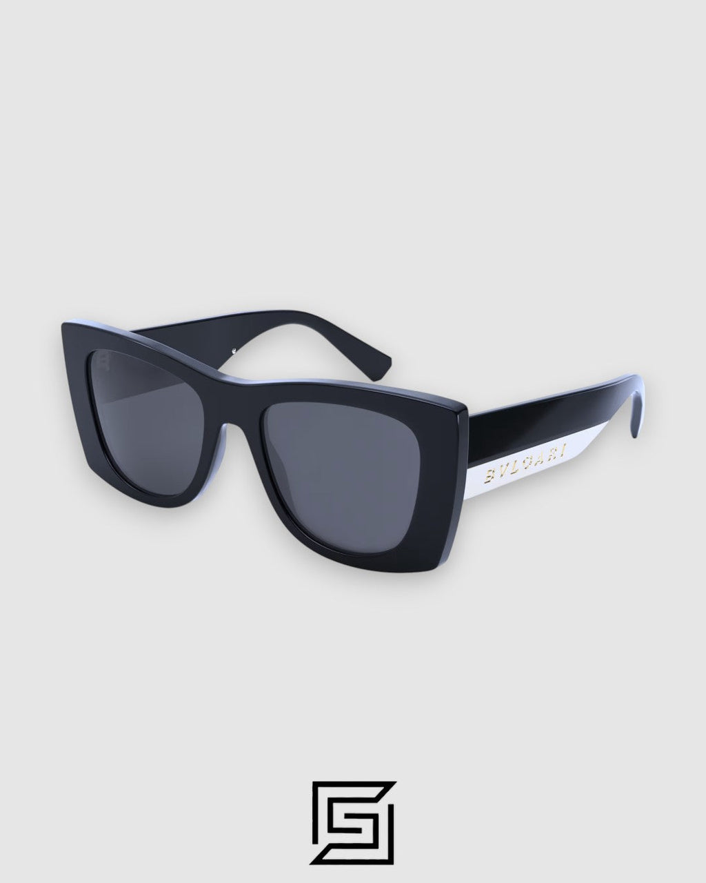 BVLGARI BV40038 sunglasses For Women - BLACK_GREY
