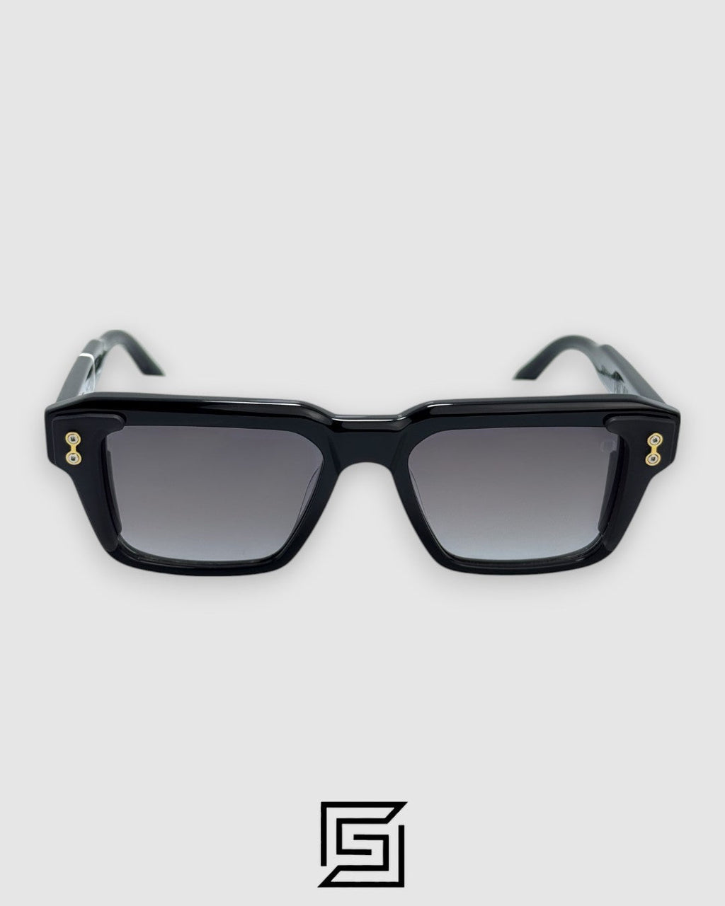 HERCULES Black Frame with Grey Leanses