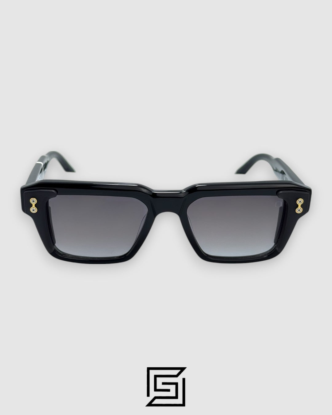 HERCULES Black Frame with Grey Leanses