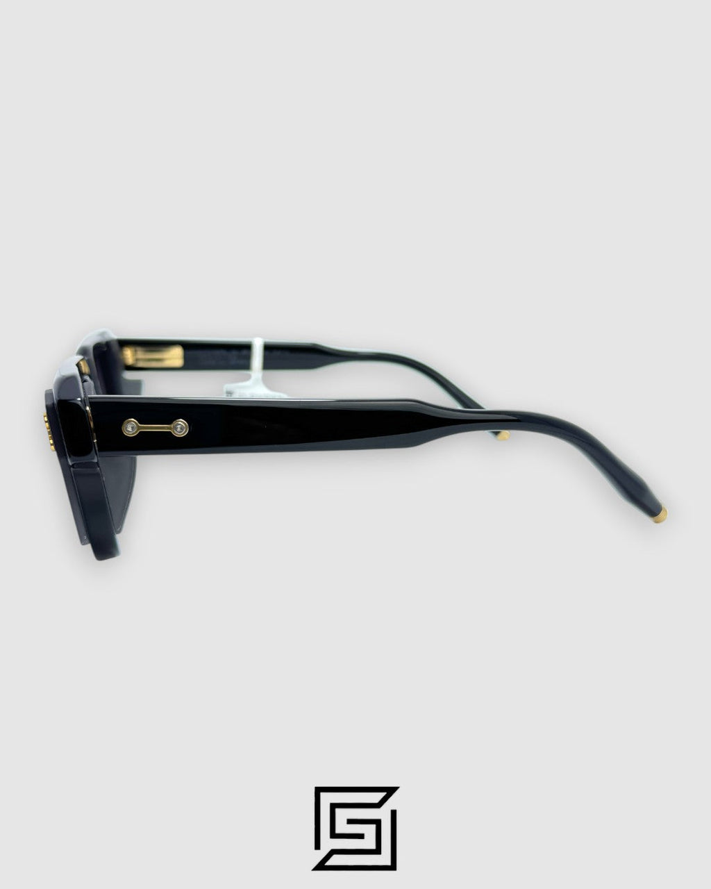 HERCULES Black Frame with Grey Leanses