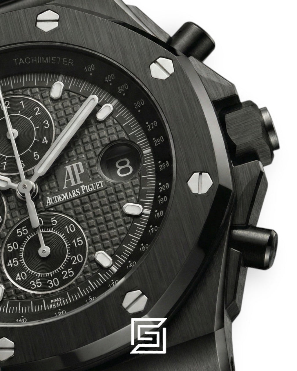 Audemars Piguet Royal Oak Offshore Full Black – Rubber Strap – Quartz