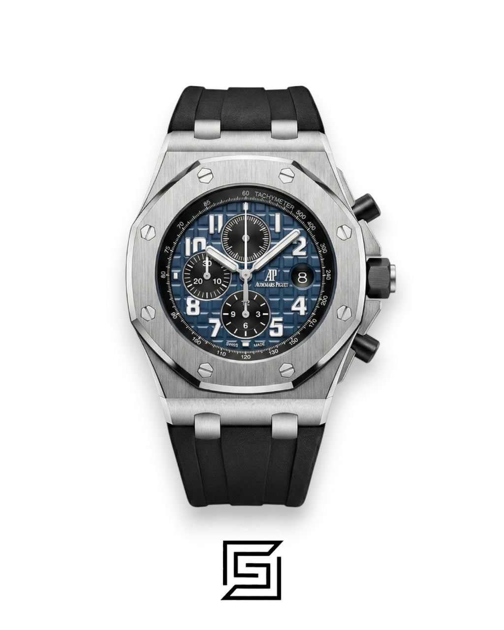 AP Royal Oak Offshore Chronograph Blue Dial Black Counters - 42mm