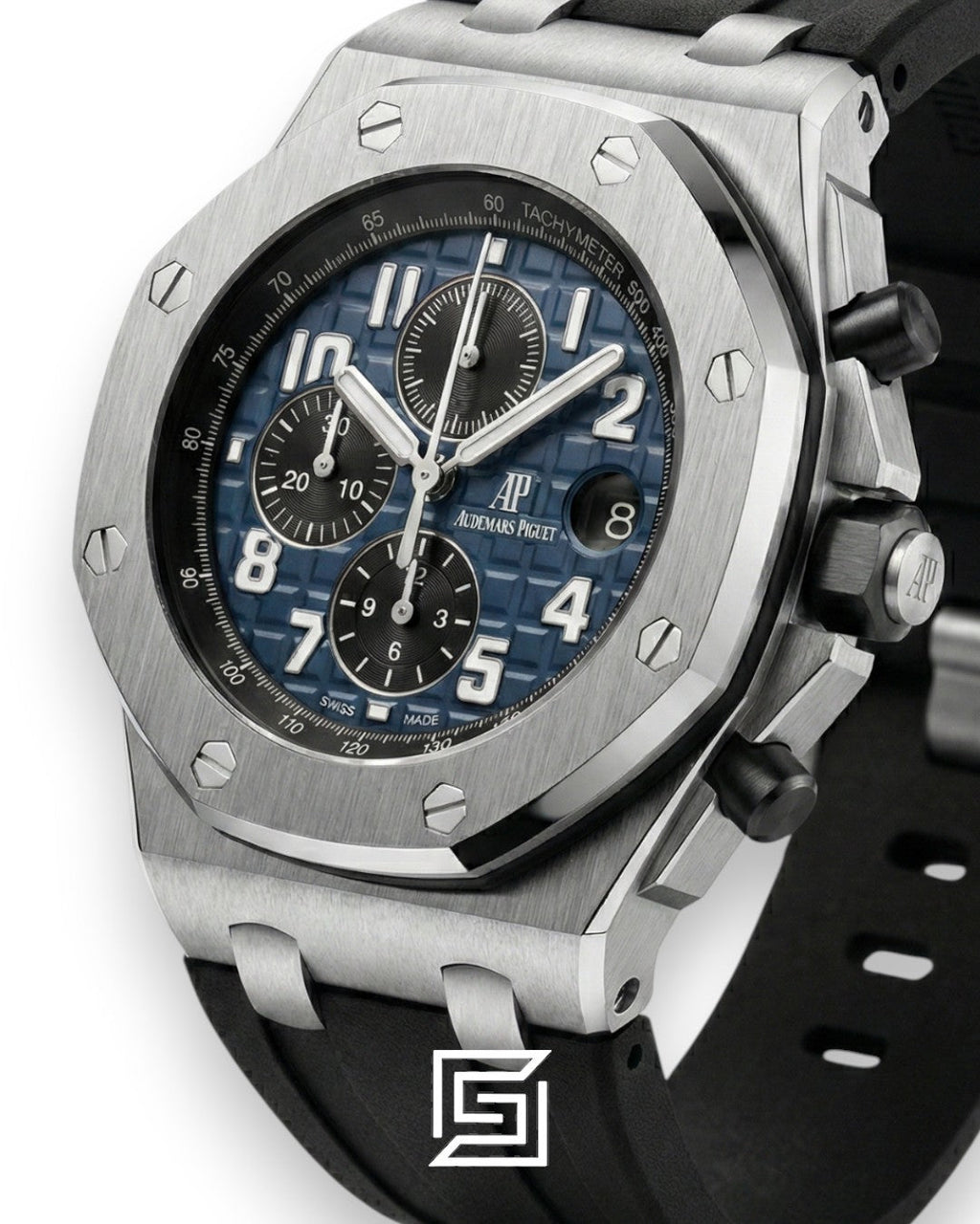 AP Royal Oak Offshore Chronograph Blue Dial Black Counters - 42mm