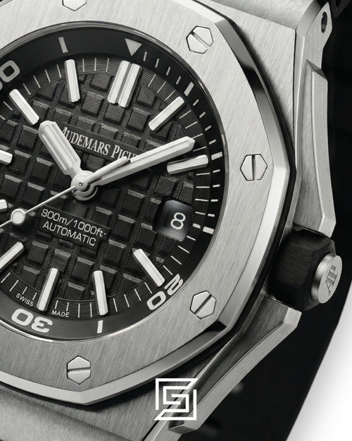 Royal oak offshore WF0851 automatic flat-r/black - black