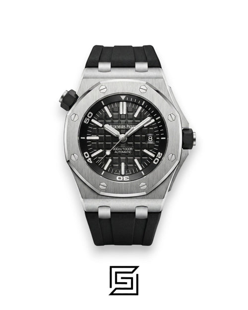 Royal oak offshore WF0851 automatic flat-r/black - black