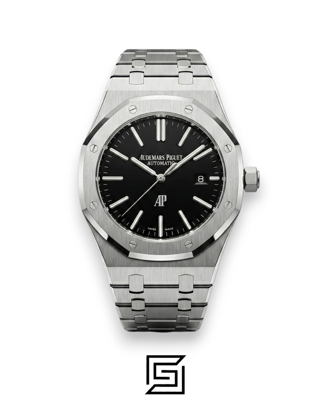 Audemars Piguet Royal Oak Automatic Flat Black Shine – Stainless Steel