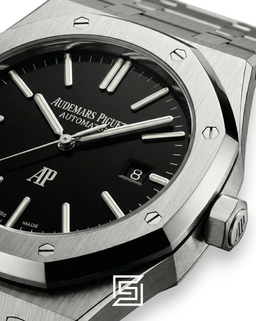 Audemars Piguet Royal Oak Automatic Flat Black Shine – Stainless Steel