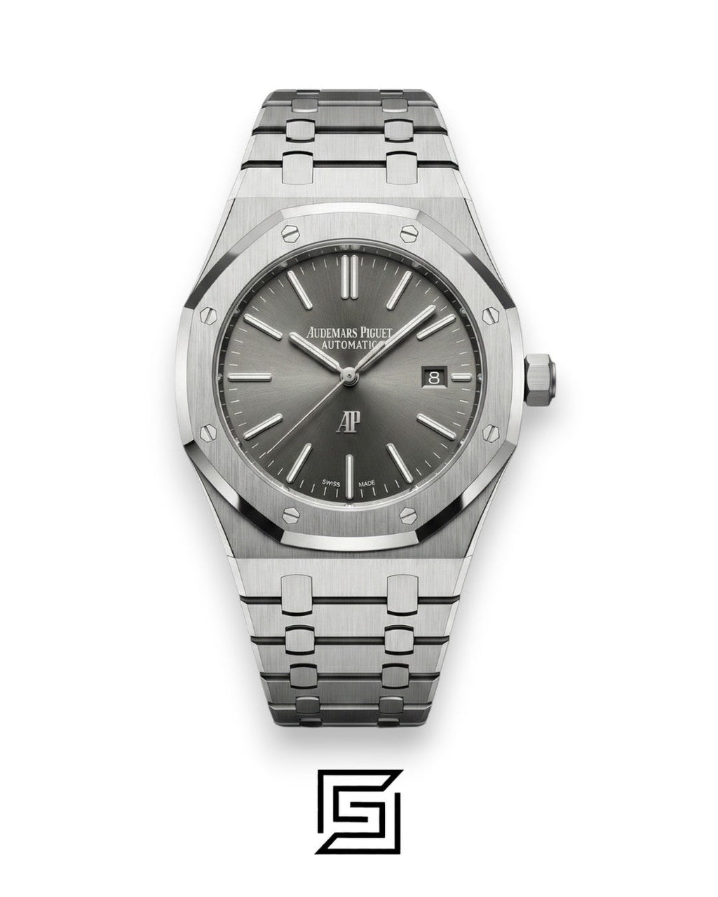Audemars Piguet Royal Oak Automatic Flat Grey Shine – Stainless Steel