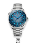Omega Seamaster Planet Ocean Arctic Blue Edition – Automatic Diver’s 600M Steel Watch