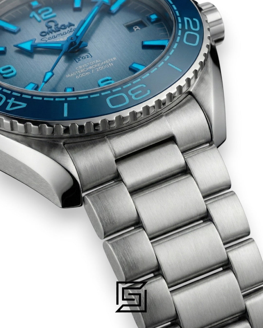 Omega Seamaster Planet Ocean Arctic Blue Edition – Automatic Diver’s 600M Steel Watch