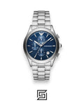 Armani AR11528 Blue Dial Chronograph Watch